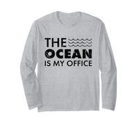 Biologo Marino Ocean è Il Mio Ufficio Biologia Marina Maglia a Manica