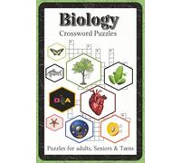 Biology Crossword Puzzles: Crossword Puzzles with Easy to Read and Print about Biology, Life Science, Organisms, and More | 6x9 inches, 120 pages | 60 ... - Perfect for Nature Lovers and Study Breaks