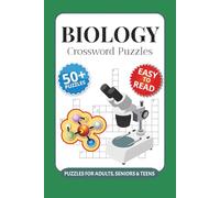 Biology Crossword Puzzles: Crossword Puzzles with Easy to Read Print about Biology, Microbiology, Scientific Vocabulary and More I 6x9 inches, 120 ... Gift Idea for biology students and teachers