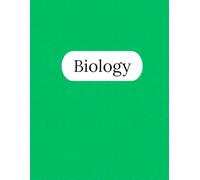 Biology Notebook - 125 Pages V3: College Ruled Paper | 8.5 x 11" | School, Study, and Lab Notes, Academic Lined Notebook for Students, Teachers, and Science Lovers