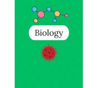 Biology Notebook - 250 Pages: College Ruled Paper | 8.5 x 11" | School, Study, and Lab Notes, Academic Lined Notebook for Students, Teachers, and Science Lovers