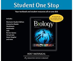 Biology Student One Stop Grades 9-10: Holt McDougal Biology Florida