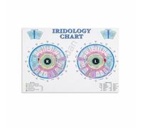 Biology Study Poster Human Eye and Iris Anatomy Chart Educational Wall-Art for Science Classroom Home Office(Unframed,08x12inch(20x30cm))