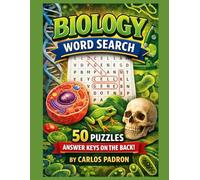 Biology Word Search: 50 Puzzles Featuring Cells, Genetics, Ecology, Anatomy, and More