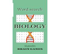 Biology Word Search Book: Themed Word Find Puzzle Book For Adults, Teens & Elderly: Themed Word Find Puzzle Book For Adults, Teens & Elderly 110 pages, 55 puzzles