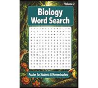 Biology Word Search Volume 2: Easy to Read print about body systems, genetics, microbiology and more | 6 x 9 inches, 113 pages | 50+ puzzles....Gift for vacations, holidays and free time