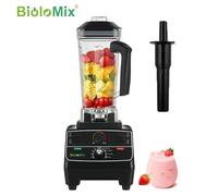 BioloMix BPA Free 2L Jar 2200W Professional Smart Timer frullatore Pre-programmato Mixer spremiagrumi robot da cucina tritaghiaccio frantoio Standard