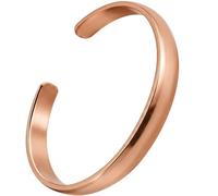 BioMag Bracciale in puro rame per uomo e donna, 100% rame massiccio, elegante gioiello per tutti i giorni e il tempo libero