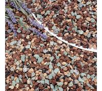 BIOMAND Rocce laviche per piante, 4,5 kg, roccia vulcanica 3/8 per miscele di invasatura succulente, cactus, orchidee e bonsai, grana porosa per orticoltura per drenaggio, aerazione e equilibrio del