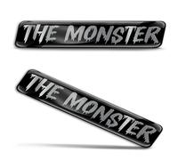 Biomar Labs 2 Adesivi in Gel 3D in Silicone per Auto, Moto, Bicicletta, Laptop, PC, Tablet, Monster KS 80