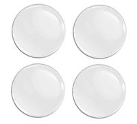 Biomar Labs 4 x 60mm Adesivi In Silicone 3D Colore Bianco Lucido Per Coprimozzo Adesivo Coprimozzo A 5560