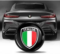 Biomar Labs Stemma Cofano Posteriore del Bagagliaio Compatibile con BMW Emblema 74 mm 51148219237 Bandiera Italia Italy Flag EZ 1