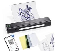 BIOMASER Bluetooth Tattoo Printer Stampante Stencil Tattoo H1 Professional Tattoo Stencil Printer Machine, Stampante Termica Tattoo compatibile con iPad e telefono e PC per tatuatori principianti