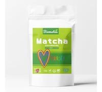 Biomatea Matcha tè in polvere - 100% tè verde giapponese di Kagoshima - Sacchetto da 30 g dal design amorevole - Idea regalo con messaggio - Vegano & senza zucchero (Pride Love)
