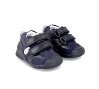 Biomecanics 221002, Scarpe da Ginnastica Bimbo 0-24, Blu Navy, 19 EU