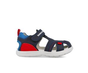 Biomecanics 252213 Bioevoluzione Sandali Casual Ragazzi, Azul Marino A089, 25 EU