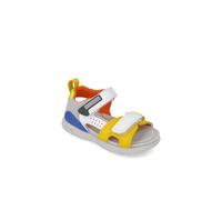 Biomecanics 252218, Sandali, Bianco e Giallo, 25 EU