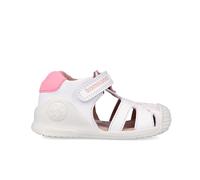 Biomecanics 262105, Sandali Bambina, Bianco, 24 EU
