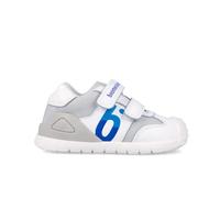 Biomecanics 262121 Sneaker, Bianco e Blu, 3 UK Bambino