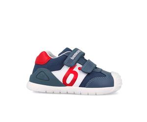 Biomecanics 262121 Sneaker, Petrol, 3 UK Bambino