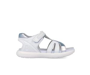 Biomecanics 262207, Sandali, Bianco e Argento, 34 EU
