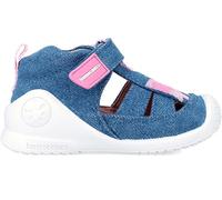 Biomecanics 242183, Sandali Bambina, Denim, 22 EU