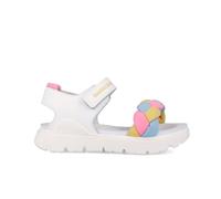 Biomecanics Sandali con Fibbia Intrecciata Rosa per Bambini, 25 EU