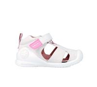 Biomecanics Sandalo per bambini 252187 Primi passi Metallizzato, Bianco B050, 24 EU