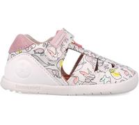 Biomecanics Sandali da ragazza 252193 Stampa animali, Bianco B050, 21 EU