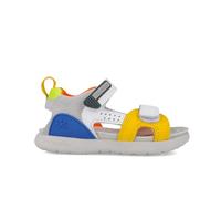 Biomecanics Sandali da ragazzo 252218 Bioevolution casual, Bianco e giallo, 30 EU