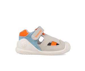 Biomecanics Sandali da ragazzo, 262183, beige chiaro e arancione, taglia 36