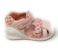 Biomecanics sandalo primo passo certificato per bambina 262107 rosa cotton