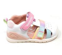 Biomecanics sandalo primo passo certificato per bambina 262111 bianco multicolor