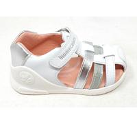 Biomecanics sandalo primo passo certificato per bambina 262150 bianco argento