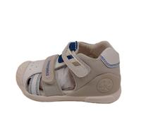 Biomecanics sandalo primo passo certificato per bambino 262123 bianco blu
