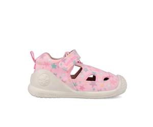 Biomecanics SANDALO TELA STAMPATA ROSA