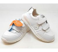Biomecanics scarpa ergonomica bambino 231005 bianco con interno in pelle