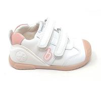 Biomecanics scarpa primo passo bambina 221001 bianco e rosa