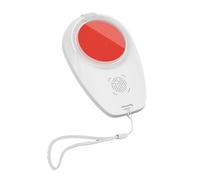 Biometric Ink Station - Smudge Proof Marking Pad For Legal Verification | Compact Round Vessel Plus Moisture Resistant Pigment & Wearable Neck Strap For Enrollment, Office, Field And Transit