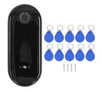 Biometrics Door Lock, Keyless Entry Touchscreen, Aluminium Alloy Nero - Sicurezza Avanzata, Tre Modi di Sblocco, Uso Residenziale e Commerciale