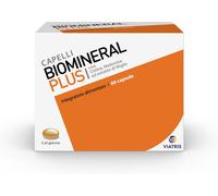 Biomineral Plus Capelli, 60 Compresse, Integratore per Capelli con Cistina, Metionina, Biotina ed estratto di Miglio