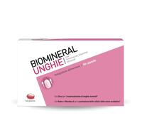 Biomineral Unghie Integratore Rinforzante per Unghie Deboli, 30 Capsule