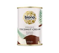 Biona Crema di cocco biologica, 400 ml (confezione da 6)