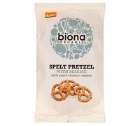 Biona Pretzel Farro Biologico Con Sesamo 125g (Confezione da 6)
