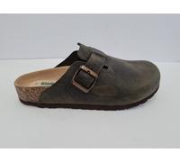 Bionatura Sabot Uomo in Pelle Ingrassata , 11VEGAS-IMB-CHVBOS - (Crazy Horse Ver