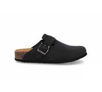 Bionatura Sabot Uomo in Pelle Ingrassata, Fondo in Vibram - Colore : Nero