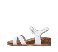 Bionatura sandal 12 Fregene Imb. Cast Bianco per donna, made in Italy (38 EU)