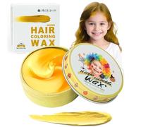 Bionda colore temporaneo per capelli per bambini, colore oro istantaneo per capelli Dye, donne uomini biondi colore acconciatura pomata, acconciatura per ragazze styling capelli crema per capelli per