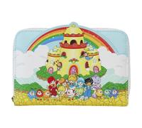 Bionda nel Paese dell'Arcobaleno di Loungefly Portamonete Rainbow Brite Castle