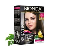 BIONDA Professional Tinta Capelli 4.3 Marrone dorato 200 ml Cheratina